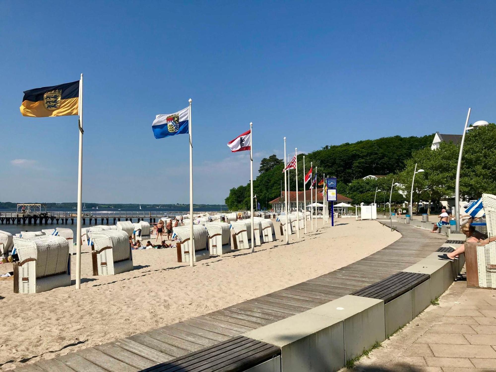 Appartement Auszeit Glücksburg Esterno foto